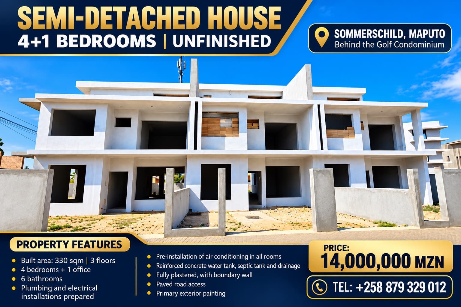 4 Bedroom House for Sale in Sommerschield, Maputo
